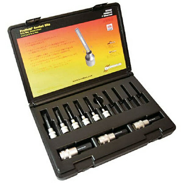 ボンダス｜BONDHUS ソケット付ヘックスビットセット　PHX9MS2C