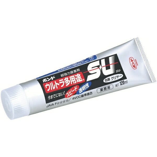 コニシ｜Konishi ボンドウルトラ多用途SU 120ml（箱） クリアー 04593