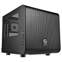 【エントリーで2倍pt(4/21まで)】 THERMALTAKE｜サーマルテイク PCケース Mini-ITX Core V1 CA-1B8-00S1WN-00 CA1B800S1WN00