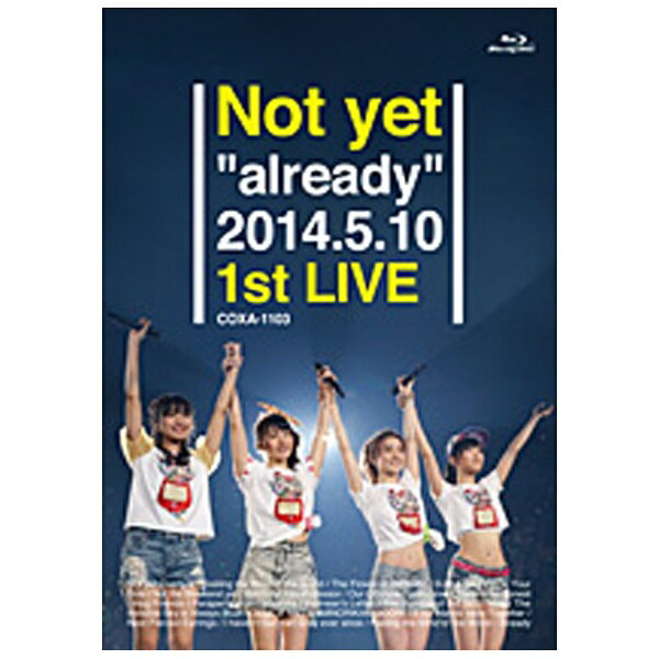 日本コロムビア｜NIPPON COLUMBIA Not yet/Not yet “already” 2014．5．10 1st LIVE 【ブルーレイ ソフト】 【代金引換配送不可】