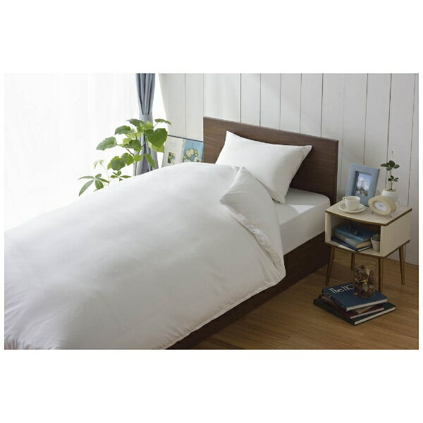 ���ӹ�˼��UMO KOBO �ڥե�åȥ����ġۥ����ԥ� �٥å���(��100%/230��275cm/�ۥ磻��)[M542375FLWH]