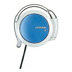 JVC｜ジェイブイシー 耳かけ型 HP-AL202-WA ホワイト&ブルー [φ3.5mm ミニプラグ][HPAL202WA]
