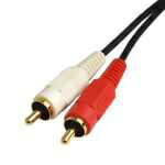 �ե��ѡ��ġ�Fuji Parts 0.1m�����ǥ����ץ饰��3.5mm���ƥ쥪�ߥ˥���å�(�᥹)��RCA�ԥ�饰(����)��2�� AD-115[AD115]