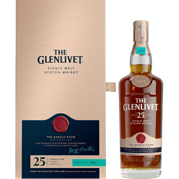 ウイスキー ザ・グレンリベット 25年 700ml【ウイスキー】 【代金引換配送不可】