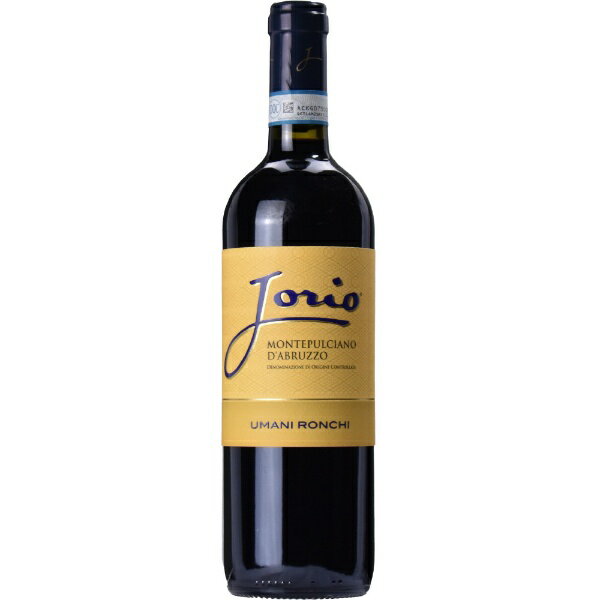 イタリア｜Italy ウマニ・ロンキ ヨーリオ・モンテプルチアーノ・ダブルッツォ 750ml【赤ワイン】 【代金引換配送不可】