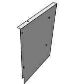 Panasonic｜パナソニック 側面化粧板　キッチン奥行550mm×高さ850mm　左側用 AD-DB55L85BA