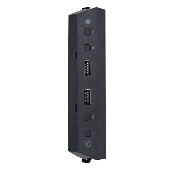LIANLI|リアンリ PCケース「LANCOOL 216 RX/RW」用 ARGB コントロール&USB モジュールユニット ブラック LAN216-1X