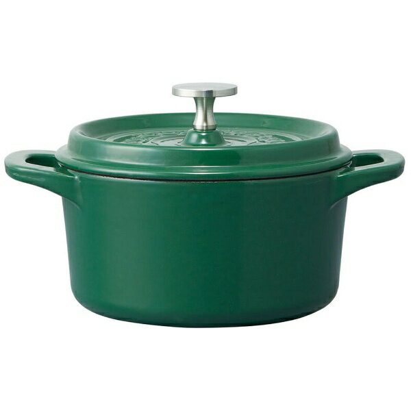 Skater｜スケーター IH対応 ココット鍋 16cm リーフグリーン
