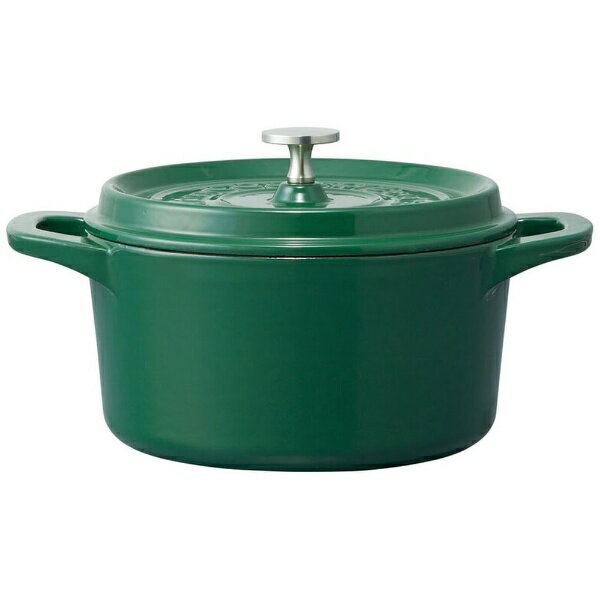 Skater｜スケーター IH対応 ココット鍋 20cm リーフグリーン