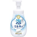 牛乳石鹸共進社｜COW BRAND SOAP KYOSHINSHA 泡で出てくる ミルキィボディソープ やさしいせっけんの香り ポンプ付 550mL