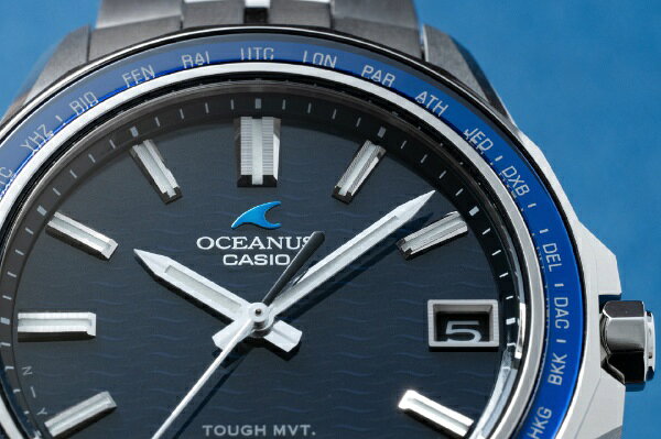 CASIO｜カシオ 【Bluetooth搭載ソーラー電波時計】OCEANUS（オシアナス）Manta（マ...
