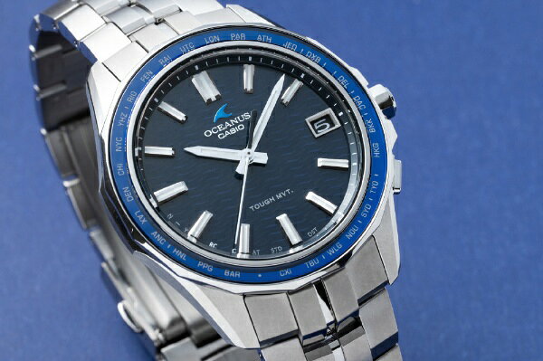 CASIO｜カシオ 【Bluetooth搭載ソーラー電波時計】OCEANUS（オシアナス）Manta（マ...