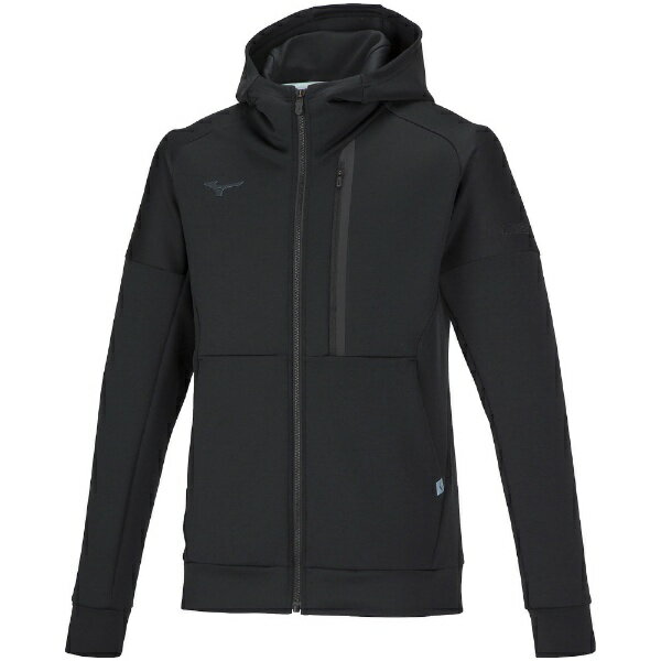 ミズノ｜mizuno 男女兼用 ストレッチスウェットフーディ (3XLサイズ/ブラック) 32MCA050 ブラック 32MCA050【返品交換不可】