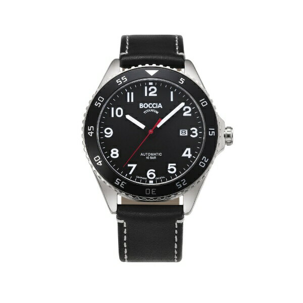 商品スペック ムーブメント：自動巻き ケース：ピュアチタニウム ケース幅：42mm ケース厚：11mm ガラス：サファイアクリスタル ベルト：レザー 重さ：63g 防水：10気圧防水 その他：パワーリザーブ約42時間（最大巻上時、日差：+40秒〜-20秒）、蓄光塗料（針・インデックス）、カレンダー（日付）「入荷次第出荷」表記の商品のうち、仕入先にて在庫切れとなっていた場合、 一部商品を除き約1ヶ月以上お時間を頂く場合がございます。予めご了承ください。 お急ぎのお客様は、在庫状況を確認させて頂きますので、ご購入前にお問い合わせ下さいます様お願い申しあげます。