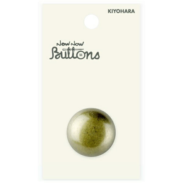 Button - 清原｜KIYOHARA ナウナウボタン メタル調ボタン 天丸 足つき 25mm アンティックゴールド NWN3073