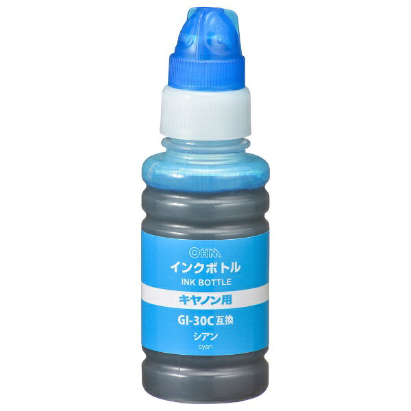 オーム電機｜OHM ELECTRIC 互換プリンターインク [キヤノン GI-30C] シアン INK-CGI30C biccamera-14679260 楽天ビック(ビックカメラ×楽天) サンプル画像2