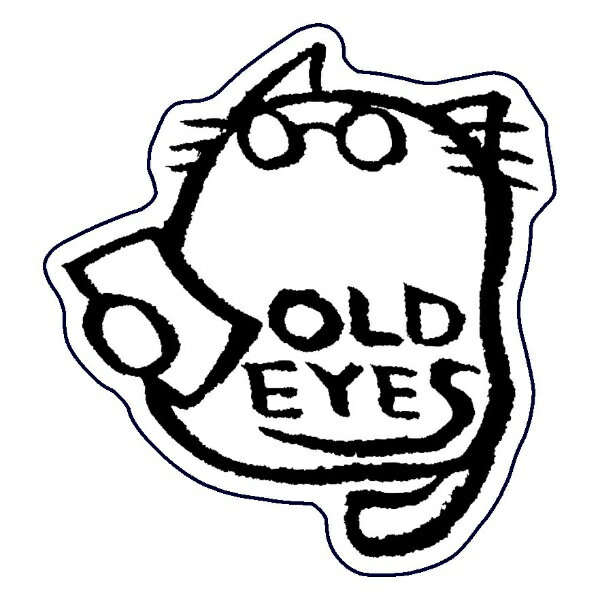 ホンクン|Honkun ホンクンのネコ シール OLD EYES Honkun-N-022
