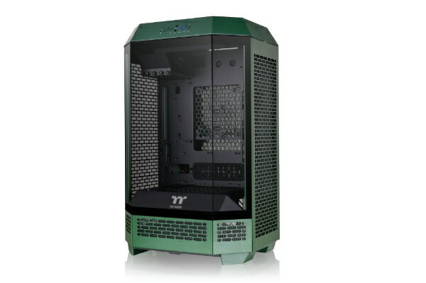 楽天楽天ビック（ビックカメラ×楽天）THERMALTAKE｜サーマルテイク PCケース [Micro ATX /Mini-ITX] The Tower 300 Racing Green CA-1Y4-00SCWN-00