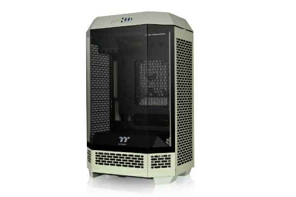 THERMALTAKEåޥƥ PC [Micro ATX /Mini-ITX] The Tower 300 Matcha Green CA-1Y4-00SEWN-00