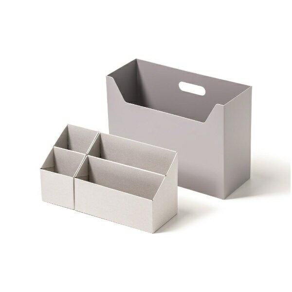 吉川国｜Yoshikawakuni MB-02 収納ボックス（グレー） インナーS・L 2個セット