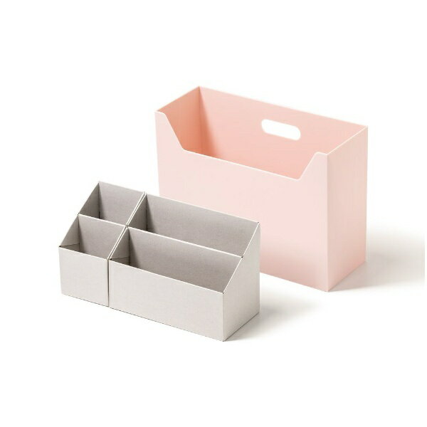 吉川国｜Yoshikawakuni MB-02 収納ボックス（ピンク） インナーS・L 2個セット