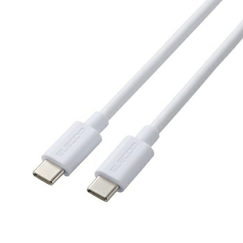 エレコム｜ELECOM USB Type-C 充電器 PD PPS 30W 1ポート Type C ケーブル 付属 1.5m 【 MacBook Air iPhone iPad Android スマホ タブレット その他機器対応 】 折りたたみプラグ しろちゃん MPA-ACCP8130WF 2