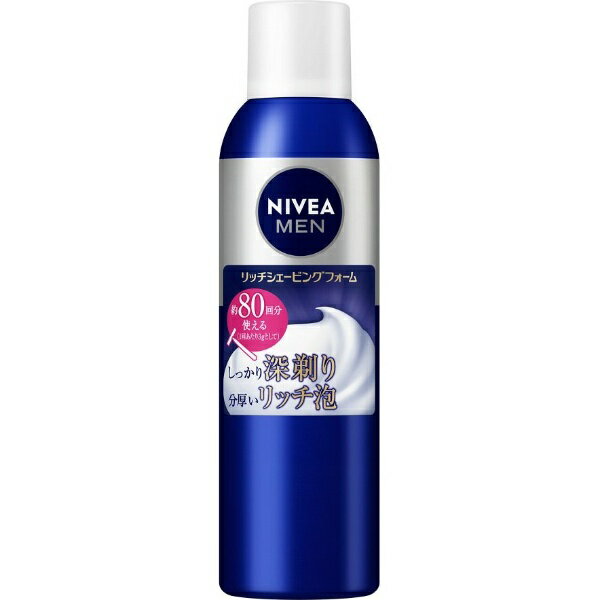 花王｜Kao NIVEA MEN（ニベアメン）リッチシェービングフォーム 245g