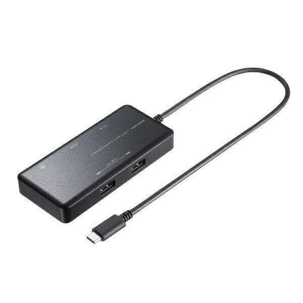 yGg[2{pt(6/1܂)z TTvCbSANWA SUPPLY mUSB-C IXX HDMI / LAN / USB-Ax2 / USB-CnUSB PDΉ 100W hbLOXe[V USB-DKM7BK [USB Power DeliveryΉ]