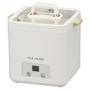 オーム電機|OHM ELECTRIC COK-UT30W エッグクッカー PULMORE ホワイト