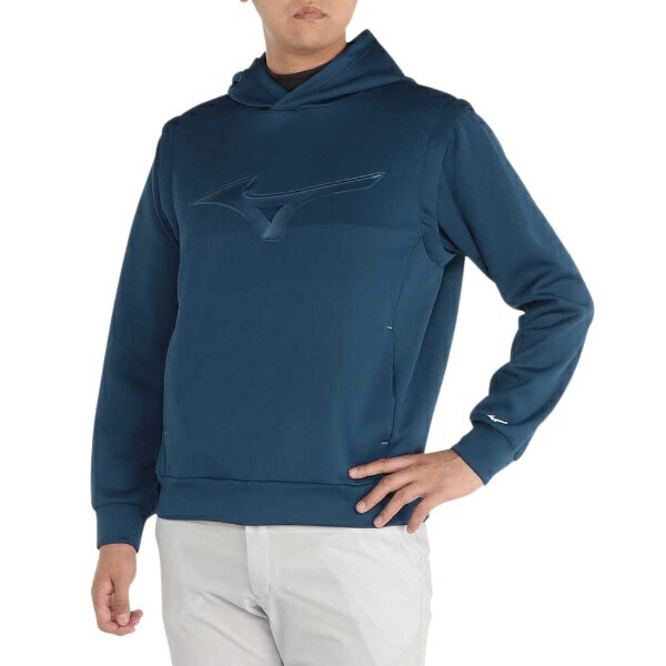ミズノ｜mizuno メンズ スムース2WAYパーカー 袖取り外し(Lサイズ/セイラブルー)E2MCB003 13：セイラブルー E2MCB003 [メンズ /Lサイズ]【返品交換不可】