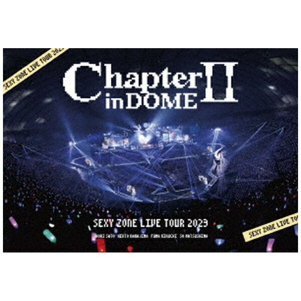 Over The Top Sexy Zone/ SEXY ZONE LIVE TOUR 2023 Chapter II in DOME 通常盤【DVD】 【代金引換配送不可】
