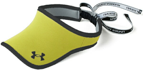 アンダーアーマー｜UNDER ARMOUR レディース UAドライバー リボン バイザー イエロー 1384859 [レディース /フリーサイズ：頭周り55cm]【返品交換不可】