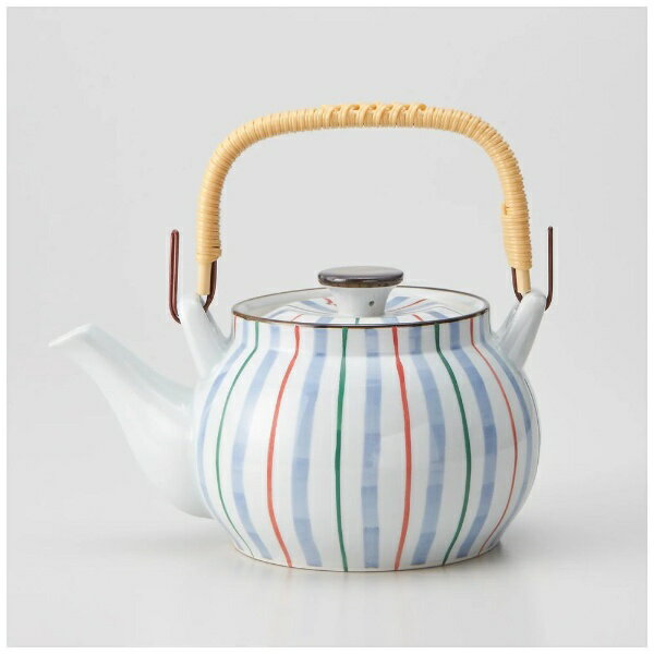 丸利玉樹利喜蔵商店 6号土瓶 三色十草