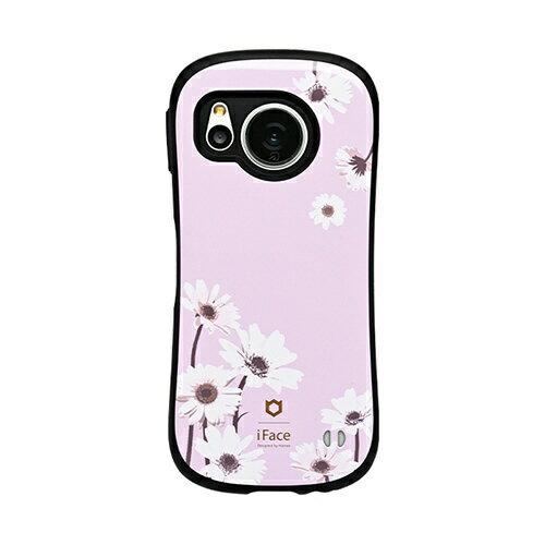 HAMEE｜ハミィ [AQUOS sense8専用]iFace First Class Flowersケース ガーベラ/パープル 41-969366