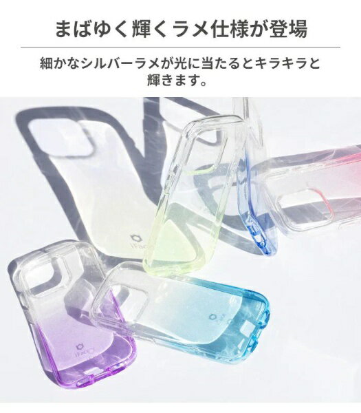 HAMEE｜ハミィ [iPhone 14専用]iFace Look in Clear Lollyケース クリア/ピーチ 41...