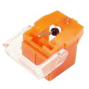 55-78は、メーカー「KENWOOD(TRIO)」のレコードカートリッジに使用できる、メーカーが製作した純正の針ではない、純正針と同等の性能を備えた代替針（交換針）です。この代替針（交換針）は「合成ダイヤ丸針」タイプです。標準的な円錐形状を持つ、一般的なレンジの音域を再生する汎用モデルです。一般的な寿命は約200時間です。