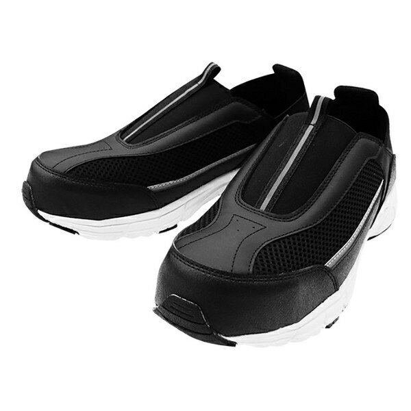 ミタニコーポレーション｜MITANI MWGT BLAX SAFETY SNEAKERS（安全靴）　スリップオン サイズ：24.5cm ブラック 214344