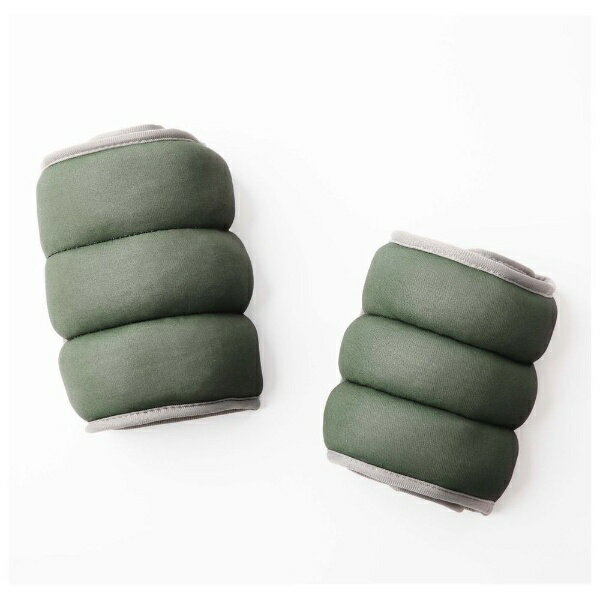 La-VIE|ラ・ヴィ ズレにくい足首手首ウェイト 1.5kg カーキグリーン 3B-3202