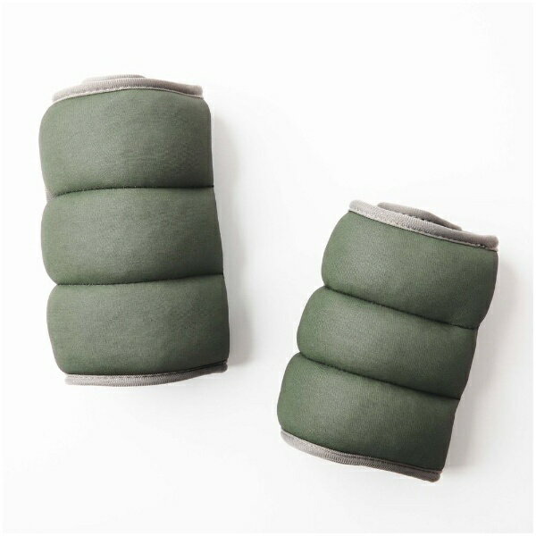 La-VIE|ラ・ヴィ ズレにくい足首手首ウェイト 2.0kg カーキグリーン 3B-3203