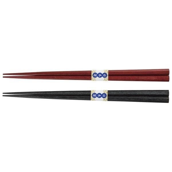 まえじゅう漆器｜MAEJYU SHIKKI 5J-431 木製 夫婦箸 八角 拭漆 まえじゅう漆器
