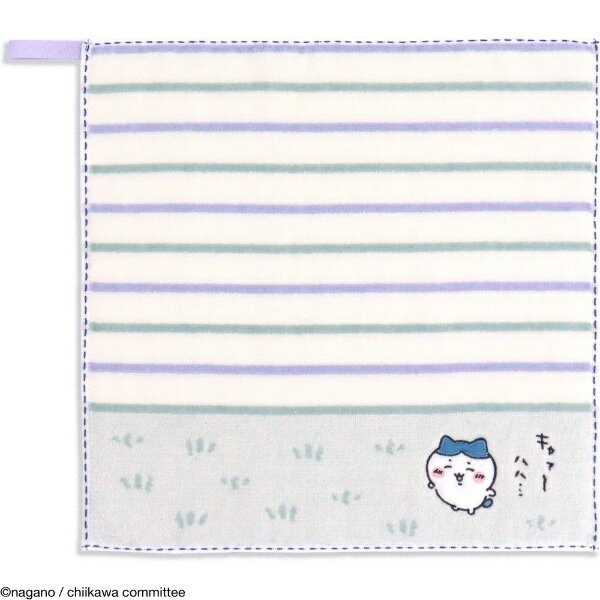타월 미술관 | Towel Art Museum 치이카와 하랏파 루프 첨부 워시 타월 (약 34 × 34cm) 그린