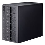 センチュリー 裸族のスカイタワー 10Bay USB10G IS 裸族 CRST1035U32CIS2 [3.5インチ対応 /SATA /10台]