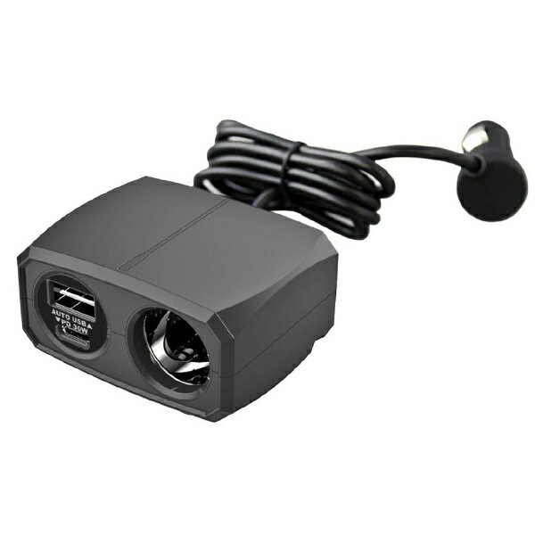 樫村｜KASHIMURA セパレートソケット PD30W / リバーシブルUSB自動判定 KX-238(2)