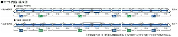 【2024年9月】 TOMIX｜トミックス 100系東海道・山陽新幹線（X編成）増結セット（6両） TOMIX【発売日以降のお届け】_2