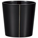 まえじゅう漆器|MAEJYU SHIKKI 9G-511 木製 銀彩 カップ 黒