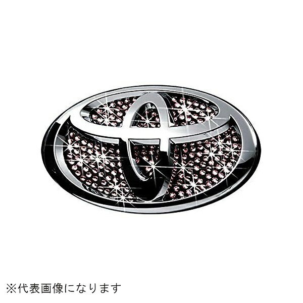 ●ラグジュアリーシンボルオーナメント　T-12　ライトローズ純正エンブレムの隙間の形状に合わせてカットされたベースプレートに、数えきれないほどのクリスタルが埋め込まれたオーナメントです。※純正エンブレム本体は付属しておりません。車種・クリスタルカラーにより価格が異なります。形状T-12(1P)【リア適合車種】●マジェスタ/MAJESTA型式：UZS14#年式：1991.10〜1995.8(H3/10〜H7/8)■カラー：ライトローズ