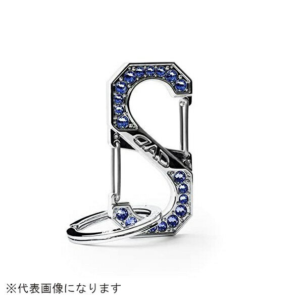 GARSON｜ギャルソン クリスタル　S字カラビナフック　MINI　サファイア SB190-01