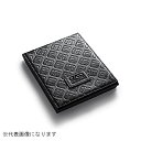 GARSON|ギャルソン メイクアップミラー タイプ モノグラムレザー ブラック HA682-01-01