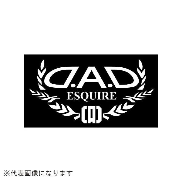 GARSON｜ギャルソン DAD　オートモデルステッカー　エスクァイア　ホワイト ST107-21