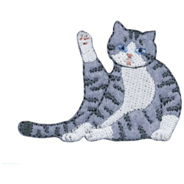 清原｜KIYOHARA 気ままなポーズの猫ワッペン 7 WNK-07